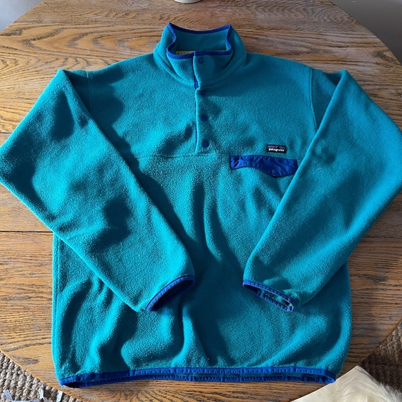 PATAGONIA LW 25580 lw snap T fleece pullover/nice condition/MM/SP14 - Picture 8 of 8